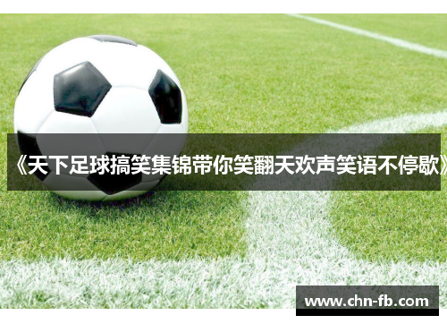 《天下足球搞笑集锦带你笑翻天欢声笑语不停歇》 《天下足球搞笑集锦带你笑翻天欢声笑语不停歇》